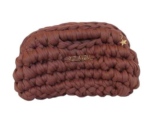 SOLARA CLUTCH - COCOA