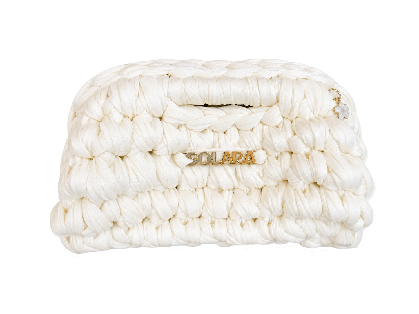 SOLARA CLUTCH - VANILLA