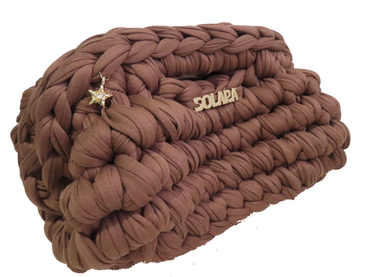 SOLARA CLUTCH - COCOA