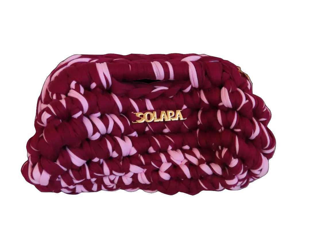 SOLARA CLUTCH - CHERRY WINE