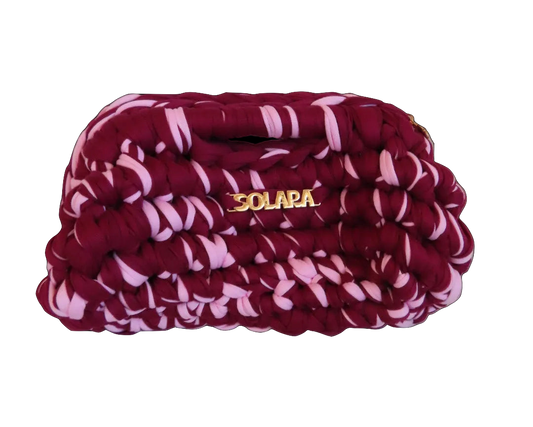 SOLARA CLUTCH - CHERRY WINE